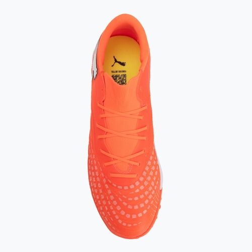 Кросівки футбольні PUMA Future 9 Match Fusion FG/AG glowing red/puma white/puma black/puma silver