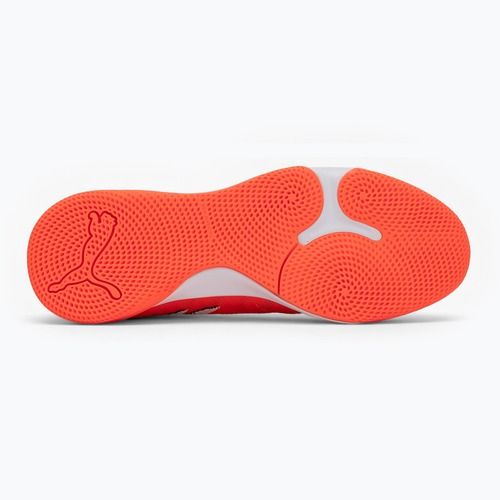 Кросівки футбольні PUMA Future 9 Match IT glowing red/puma white/puma black/puma silver