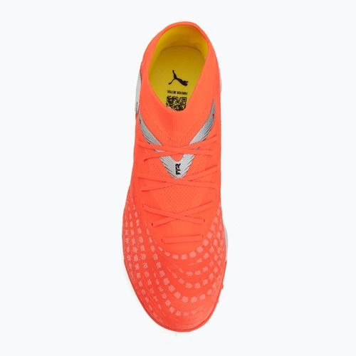 Кросівки футбольні PUMA Future 9 Match TT glowing red/puma white/puma black/puma silver