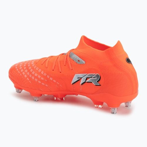 Кросівки футбольні PUMA Future 9 Match MxSG glowing red/puma white/puma black/puma silver