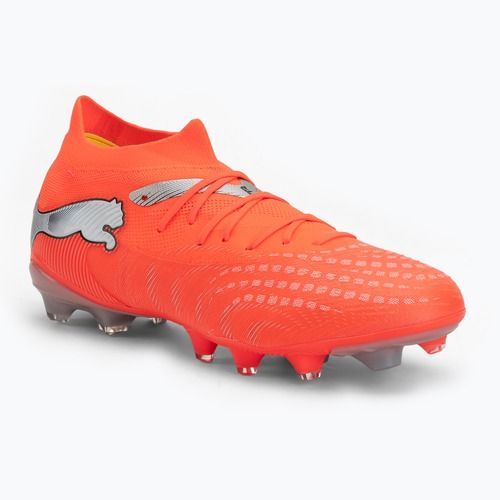 Кросівки футбольні PUMA Future 9 Fusion FG/AG glowing red/puma white/puma black/puma silver