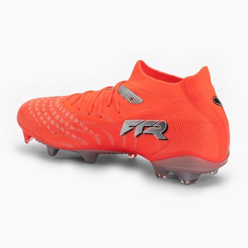 Кросівки футбольні PUMA Future 9 Fusion FG/AG glowing red/puma white/puma black/puma silver