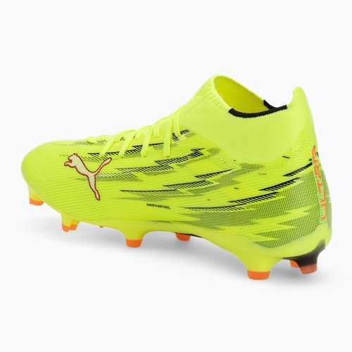 Кросівки футбольні PUMA Ultra 6 Match + FG/AG yellow alert/puma black/glowing red/lime squeeze