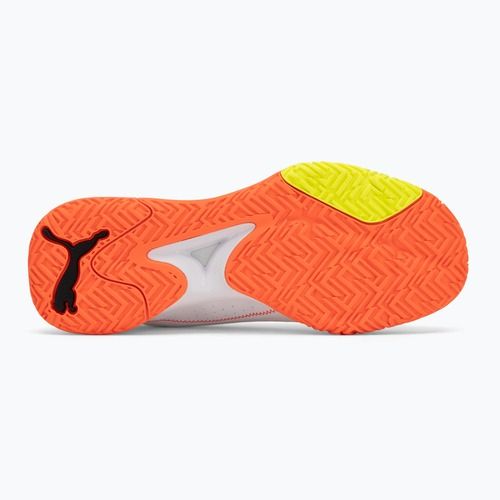 Кросівки гандбольні PUMA Accelerate Turbo 4 Game On puma white/glowing red/ultra blue