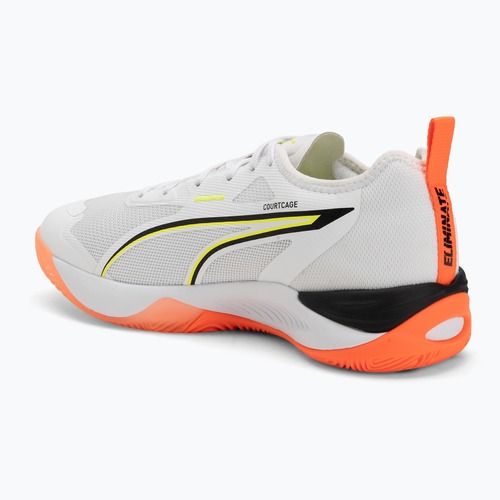 Кросівки гандбольні PUMA Eliminate Nitro 4 Game On puma white/glowing red/ultra blue