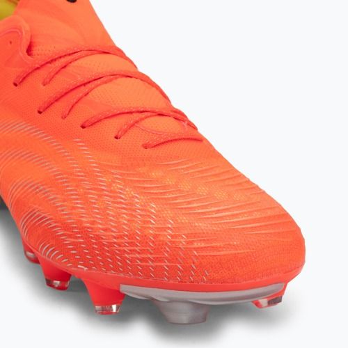 Кросівки футбольні PUMA Future 9 Fusion FG/AG glowing red/puma white/puma black/puma silver