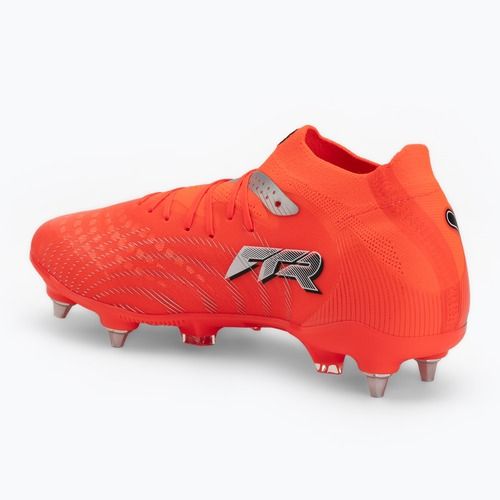Кросівки футбольні чоловічі PUMA Future 9 Pro MxSG glowing red/puma white/puma black/puma silver