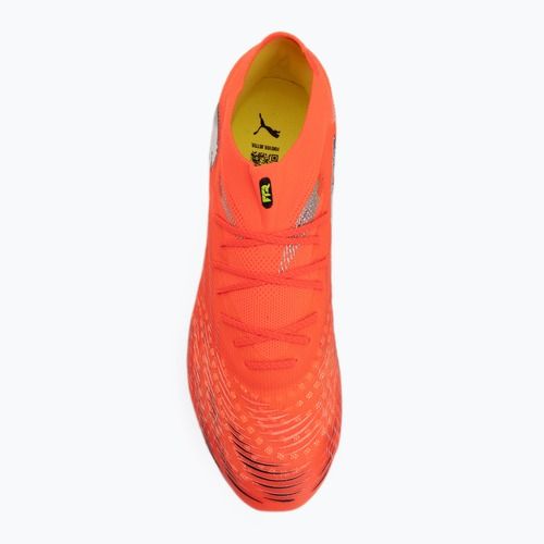 Кросівки футбольні PUMA Future 9 Ultimate FG glowing red/puma white/puma black/puma silver