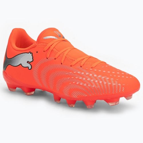 Кросівки футбольні PUMA Future 9 Play FG/AG glowing red/puma white/puma black/puma silver