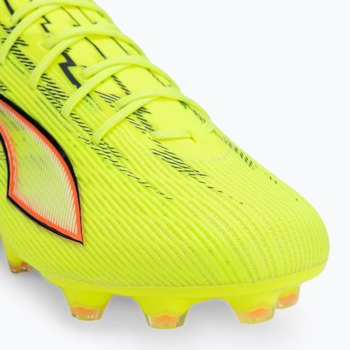 Кросівки футбольні PUMA Ultra 6 Ultimate FG yellow alert/puma black/glowing red/lime squeeze