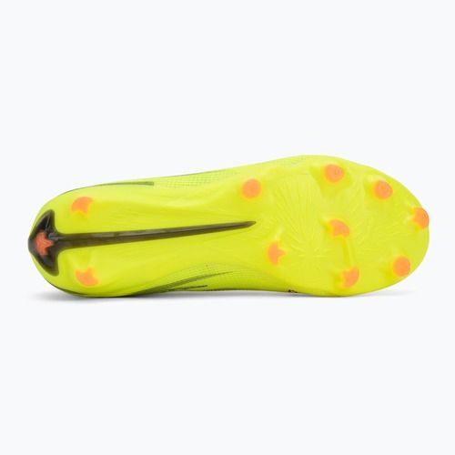 Кросівки футбольні дитячі PUMA Ultra 6 Pro Jr FG/AG yellow alert/puma black/glowing red/lime squeeze