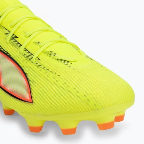Кросівки футбольні PUMA Ultra 6 Pro FG/AG yellow alert/puma black/glowing red/lime squeeze