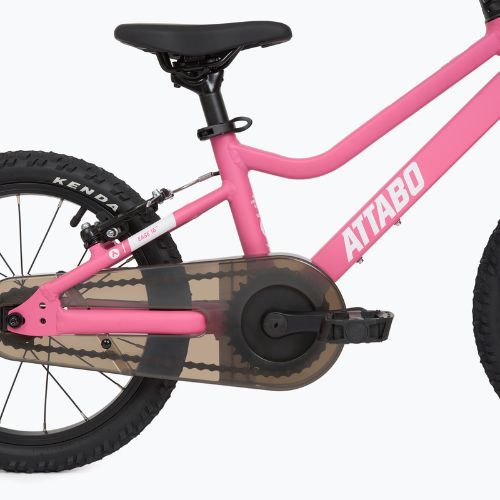 Велосипед дитячий ATTABO EASE 16" 6,4 kg Gen 2 pink