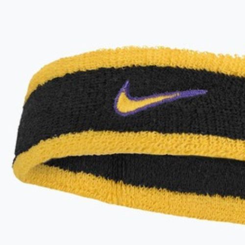 Пов'язка на голову Nike Swoosh Classic Headband black/court purple/university gold
