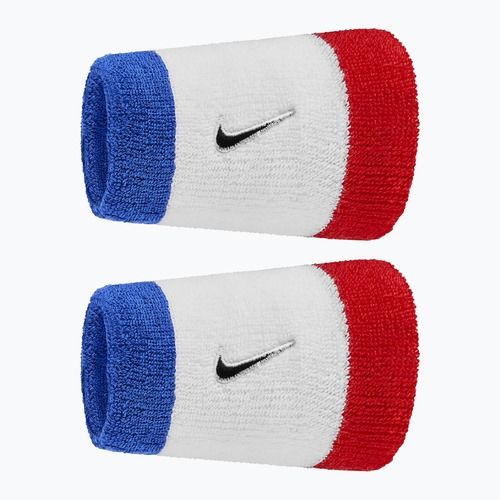 Напульсники Nike Swoosh Classic Doublewide Wristbands 2 шт game royal/university red/black