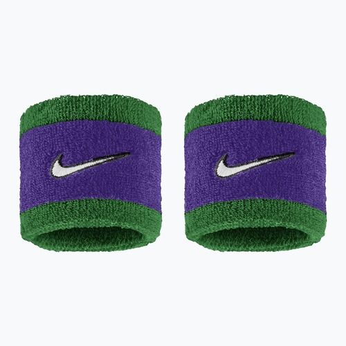 Напульсники Nike Swoosh Classic Wristbands 2 шт. clover/fierce purple/white