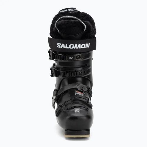 Черевики гірськолижні жіночі Salomon S/Pro Sense 70 W GW black/black/oil green