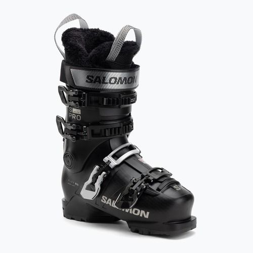 Черевики гірськолижні жіночі Salomon S/Pro Delta 80 W GW black/black/light bronze met