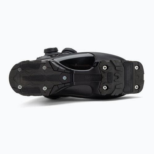 Черевики гірськолижні жіночі Salomon S/Pro Supra Dual Boa 115 W black/beluga met./beetroot purple