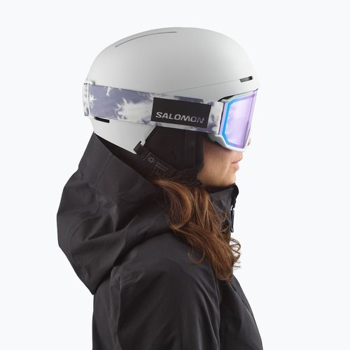 Окуляри гірськолижні Salomon S/View 3 ice flow/ml light blue