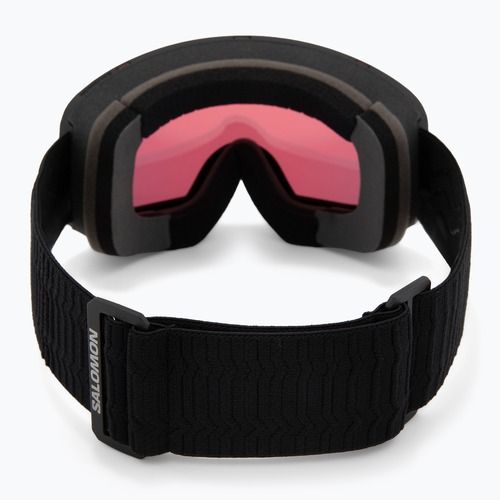 Окуляри гірськолижні Salomon Sentry Pro Sigma black/sigma poppy red