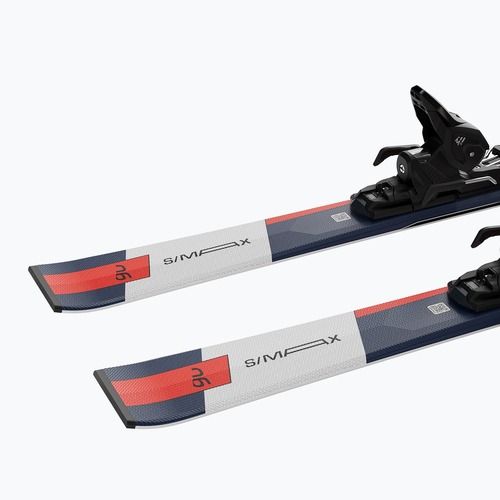 Лижі гірські Salomon S/Max 6 XT + Кріплення M10 GW silver/legion blue met/fiery coral