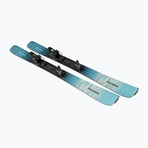 Лижі гірські жіночі Salomon Stance W 80 + Кріплення M10 GW alaskan blue/porcelain/lime cream