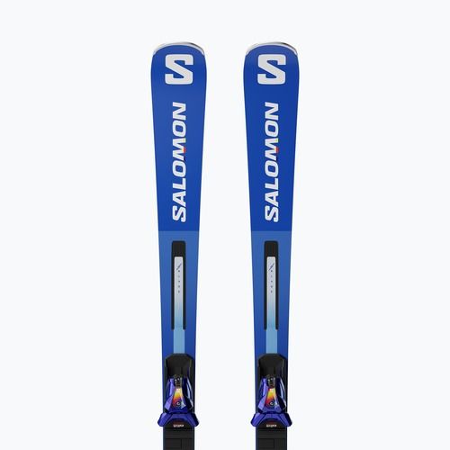 Лижі гірські Salomon S/Race SL Pro + Кріплення I12 GW race blue/white