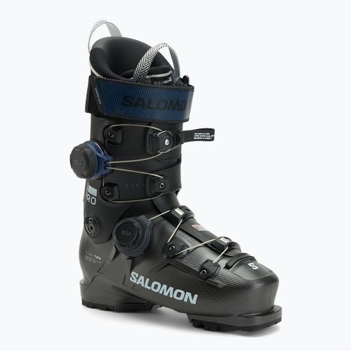 Черевики гірськолижні чоловічі Salomon S/Pro Supra Dual Boa 120 GW beluga met./black/estate blue
