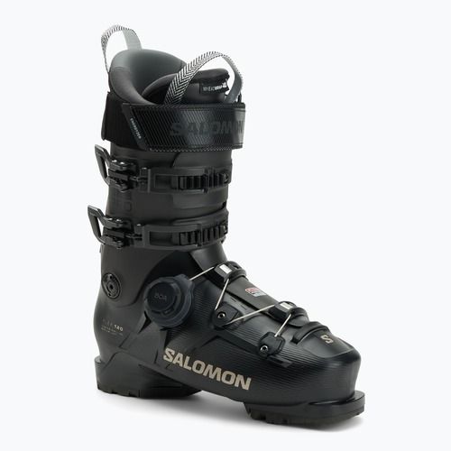 Черевики гірськолижні чоловічі Salomon S/Pro Supra Boa 120 GW black/beluga met./titanium met. pd