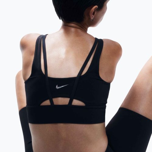 Бюстгальтер для тренувань Nike Zenvy Medium-Support black/sail