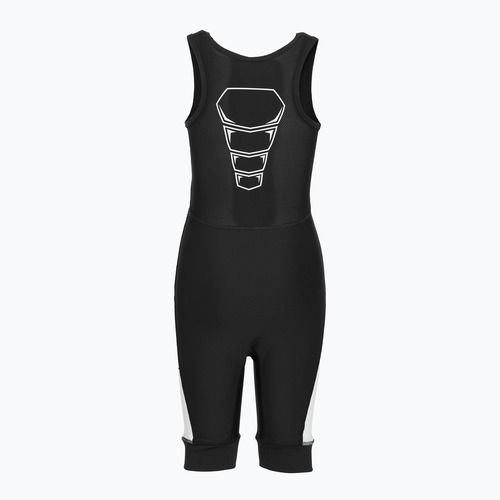 Комбінезон борцівський дитячий Nike Grappler Elite Singlet Youth black/white