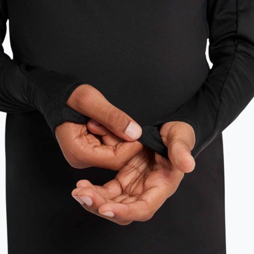 Лонгслів футбольний дитячий Nike Dri-FIT Strike Jr black/black/anthracite/white
