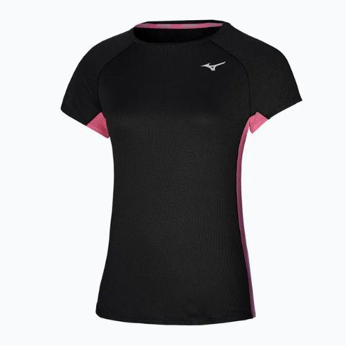 Футболка для бігу жіноча Mizuno DryAeroFlow Tee black