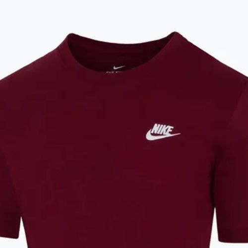 Футболка чоловіча Nike Sportswear Club team red/white