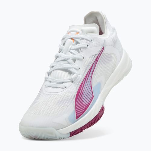 Кросівки жіночі PUMA Accelerate NITRO SQD 4 puma white/berry/lilaccrush/hautetropic/heatfire
