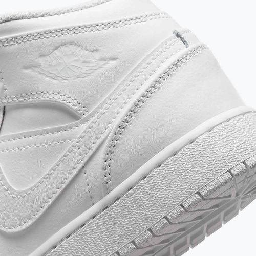 Взуття Jordan 1 Mid white/white/white