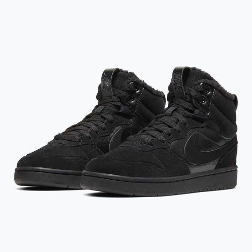 Кросівки дитячі Nike Court Borough Mid 2 black/black/black