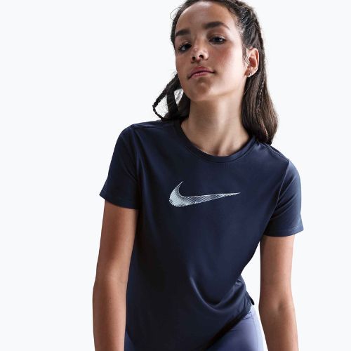 Футболка для тренувань дитяча Nike One Classic midnight navy/midnight navy