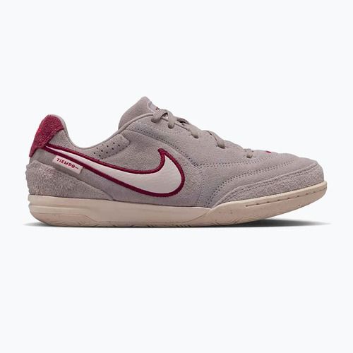 Кросівки футбольні дитячі Nike Tiempo Streetgato Premium Jr moon particle/team red/chalk