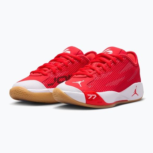 Кросівки баскетбольні дитячі Nike Jordan Luka 77 GS Jr chile red/gum light brown/white