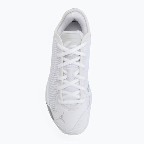 Кросівки для баскетболу чоловічі Jordan Luka 77 white/metallic silver/photon dust