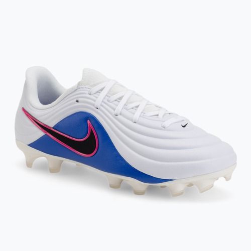 Кросівки футбольні дитячі Nike Tiempo Maestro Academy Jr FG/MG white/racer blue/pink blast/black