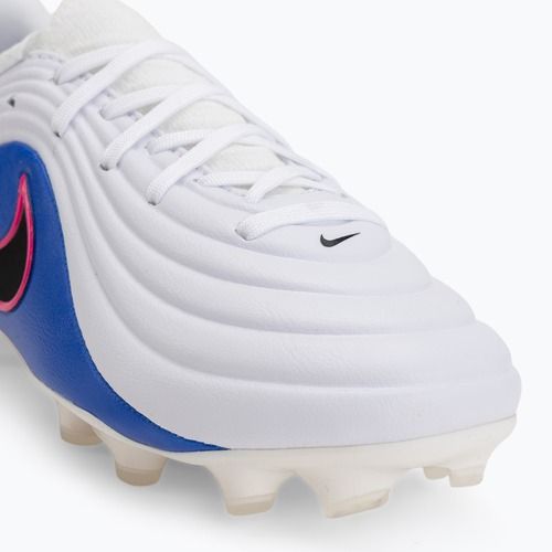 Кросівки футбольні дитячі Nike Tiempo Maestro Academy Jr FG/MG white/racer blue/pink blast/black