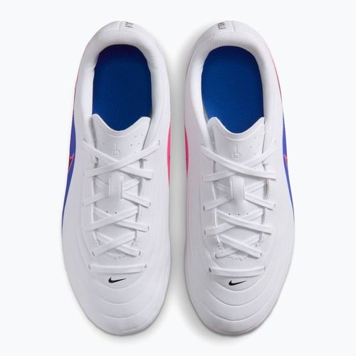 Кросівки футбольні дитячі Nike Tiempo Maestro Club Jr FG/MG white/racer blue/pink blast/black