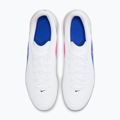 Кросівки футбольні чоловічі Nike Tiempo Maestro Club IC white/racer blue/pink blast/black