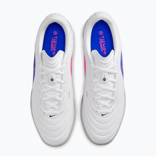 Кросівки футбольні чоловічі Nike Tiempo Maestro Academy TF white/racer blue/pink blast/black