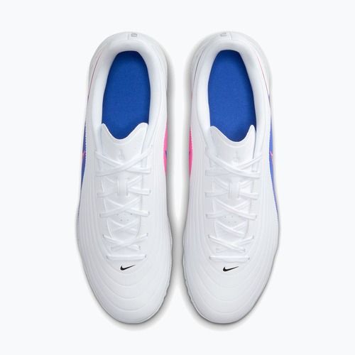 Кросівки футбольні чоловічі Nike Tiempo Maestro Club TF white/racer blue/pink blast/black