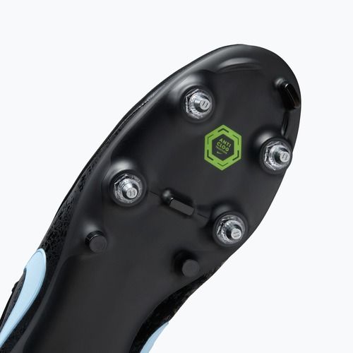 Кросівки футбольні чоловічі Nike Tiempo Maestro Acad SG-Pro AC black/ice blue