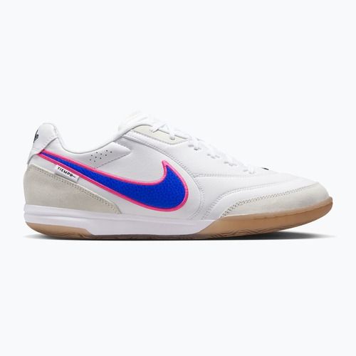 Кросівки футбольні чоловічі Nike Streetgato white/pink blast/racer blue